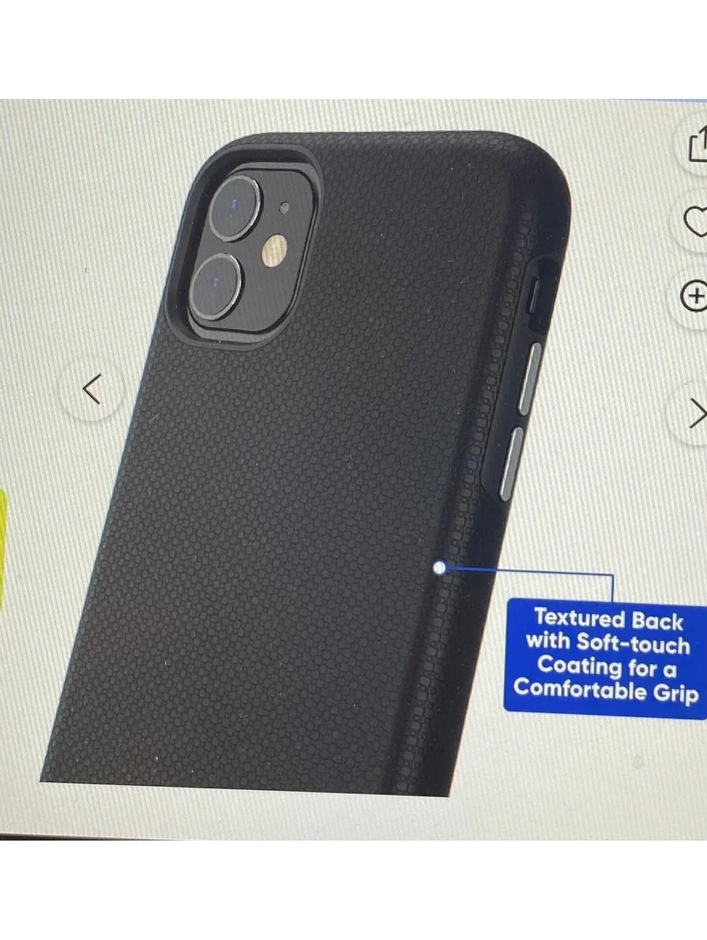 Onn Case for iPhone 11/XR Black